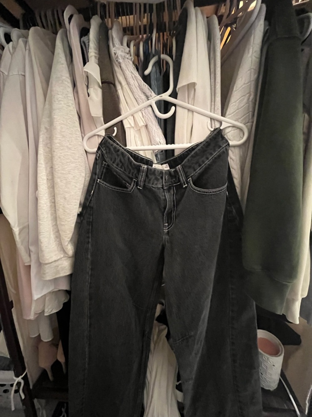 Hollister Low Rise Straight-Leg Womens Jeans